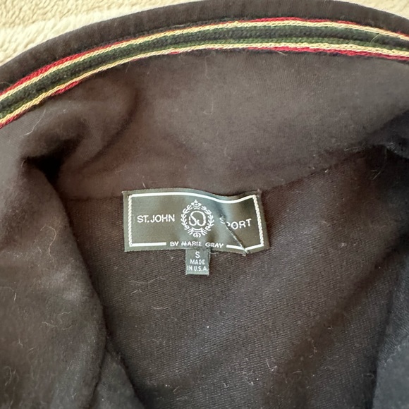 St John Sport Embellished Tunic Sweater Top - Picture 3 of 7